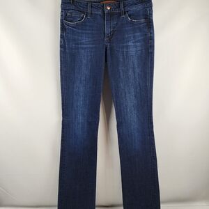 Joe's Jeans Womens 29 Skinny Bootcut Dixie Dark Wash Stretch Mid Rise (29x33)